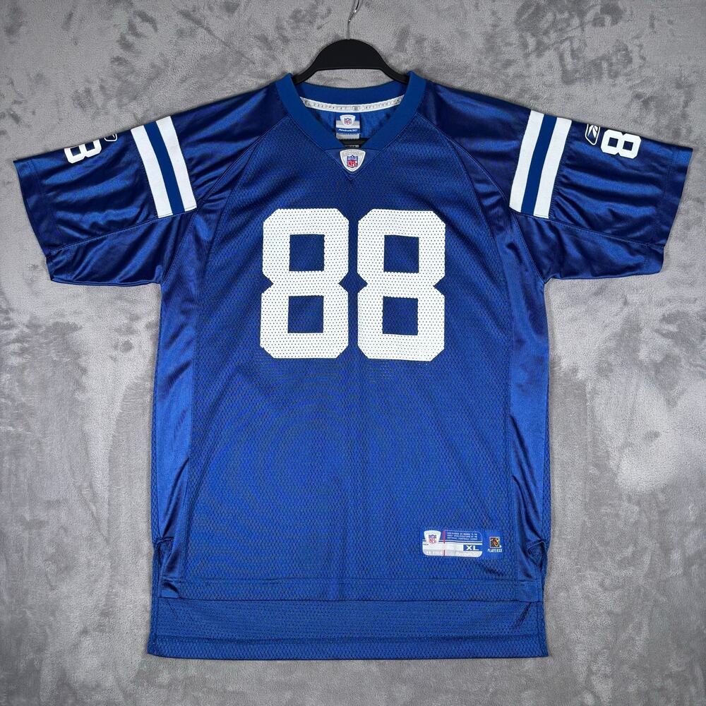 Reebok NFL Indianapolis Colts Marvin Harrison #88 Youth XL (18-20) Jersey Blue